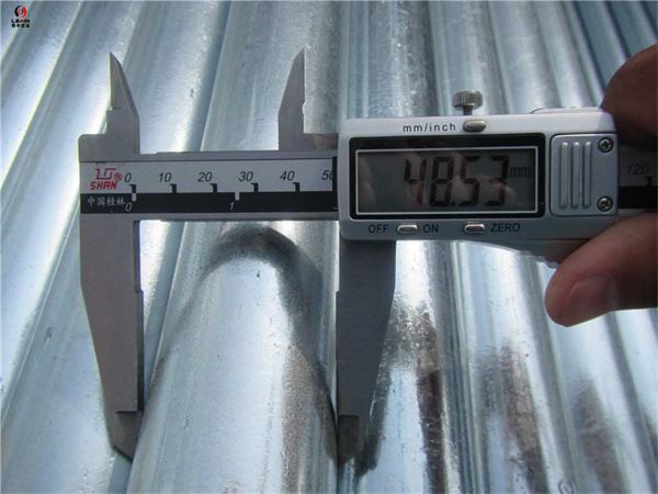 3.2mm High Yield Galvanized Tube